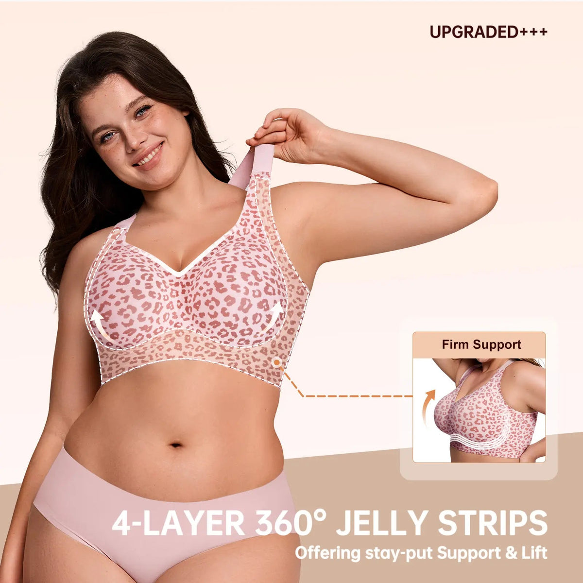 Wirefree Everyday Bra detail