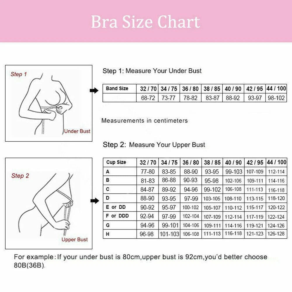 Front Closure Push Up Bra view